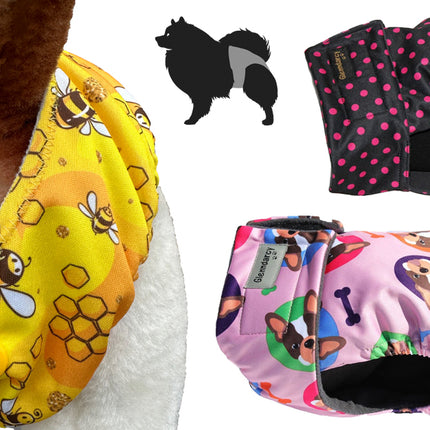 <strong>Dog Season Nappies - with and without tailhole </strong>