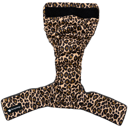 Glenndarcy WearWash No Tail Hole - Washable Dog Nappy with Built-In Absorbency - Medium Long Only