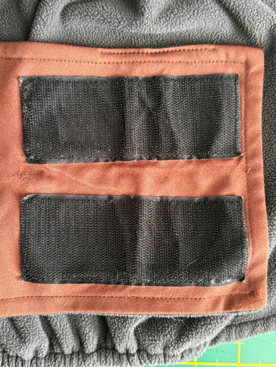 Brown Male Dog Belly Band - SECOND - Size XXL