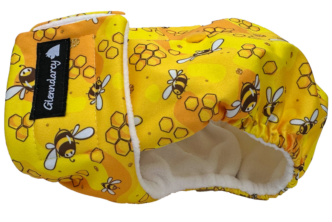 The Bee's Knees!  Female Dog Season Pants - NO TAILHOLE
