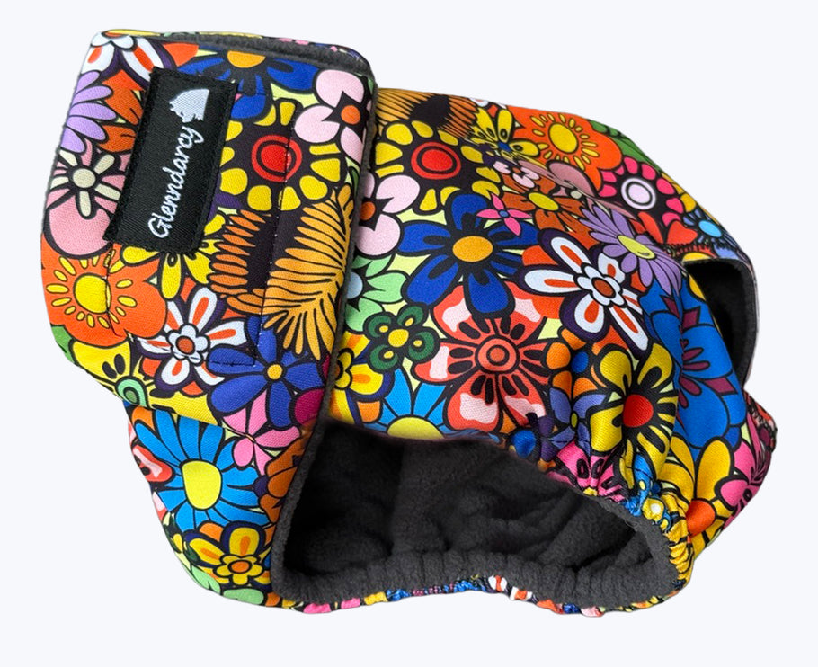 Flower Power -  Female Dog Season Nappies