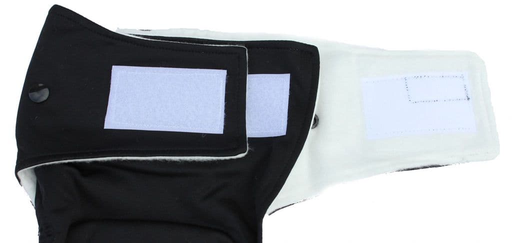 Male Adjustable Nappy - Velcro Waistband - XS to XL