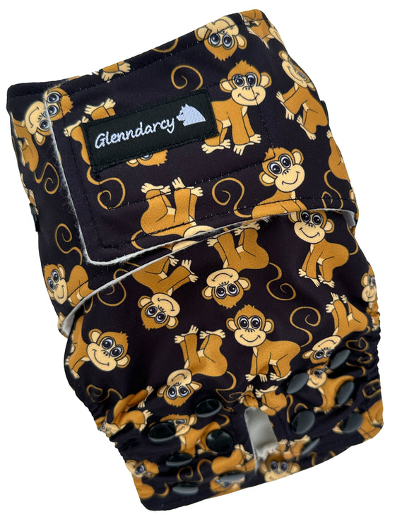 Male Adjustable Nappy - Velcro Waistband