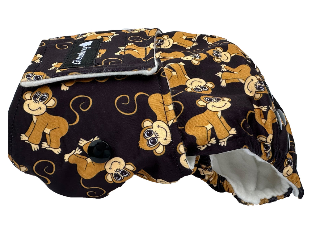 Male Adjustable Nappy - Velcro Waistband