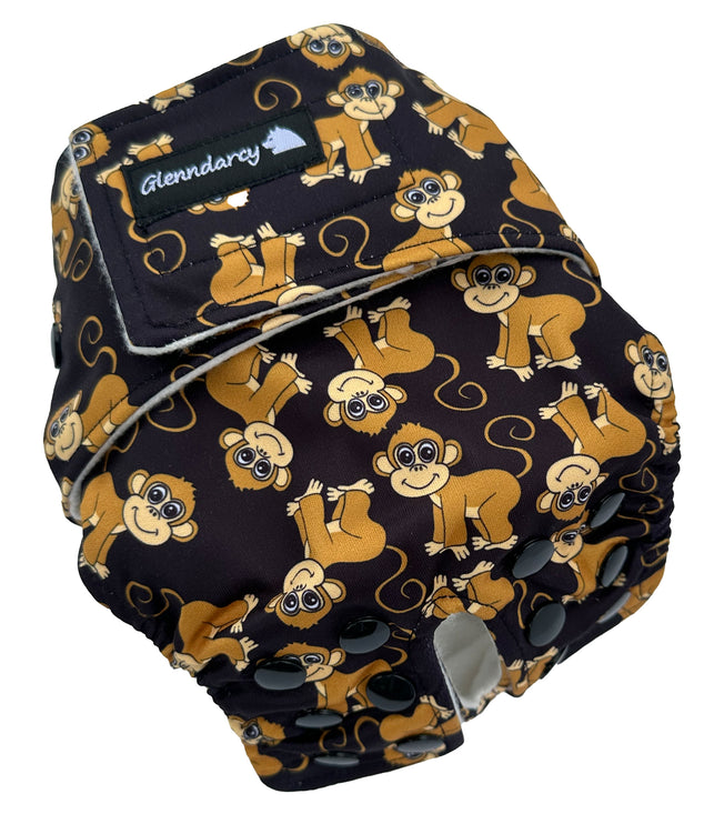 Male Adjustable Nappy - Velcro Waistband
