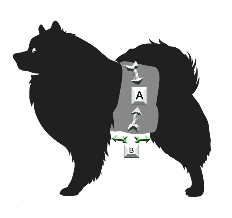 Aliens Male Dog Belly Band - Poppers - End of Line Sale