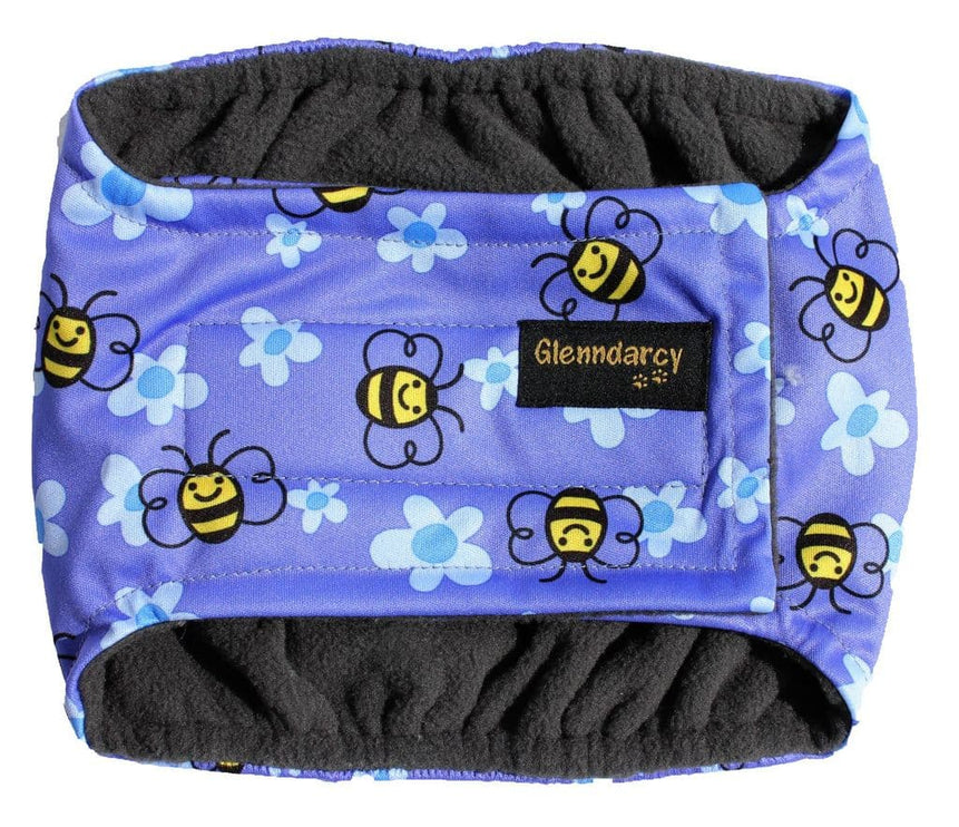 Buzzy Bees Male Dog Belly Band