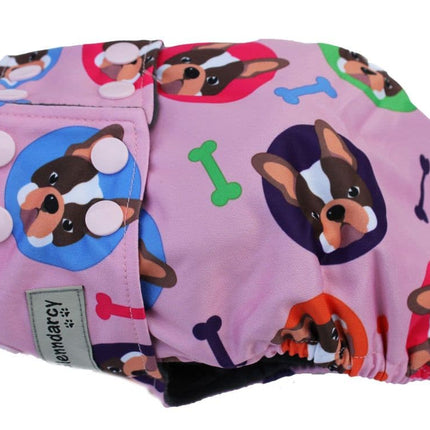 Frenchies Female Dog Pants - NO TAILHOLE - Poppers