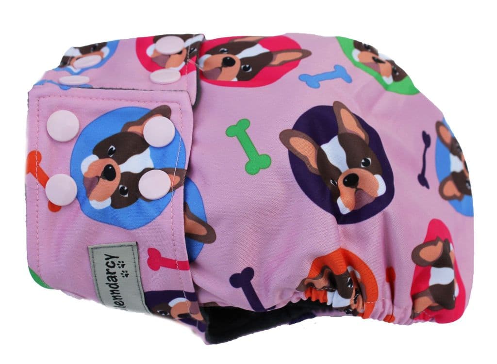 Frenchies Female Dog Pants - NO TAILHOLE - Poppers