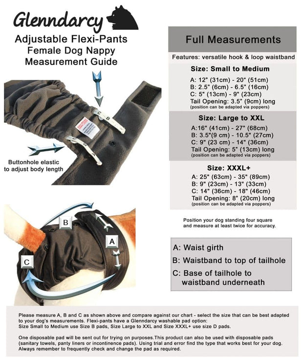 Flexi-Pants Female Dog Nappy