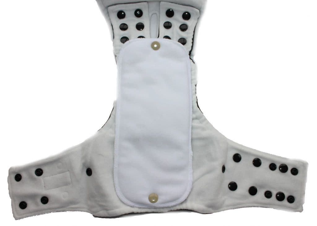 Male Adjustable Nappy - Velcro Waistband