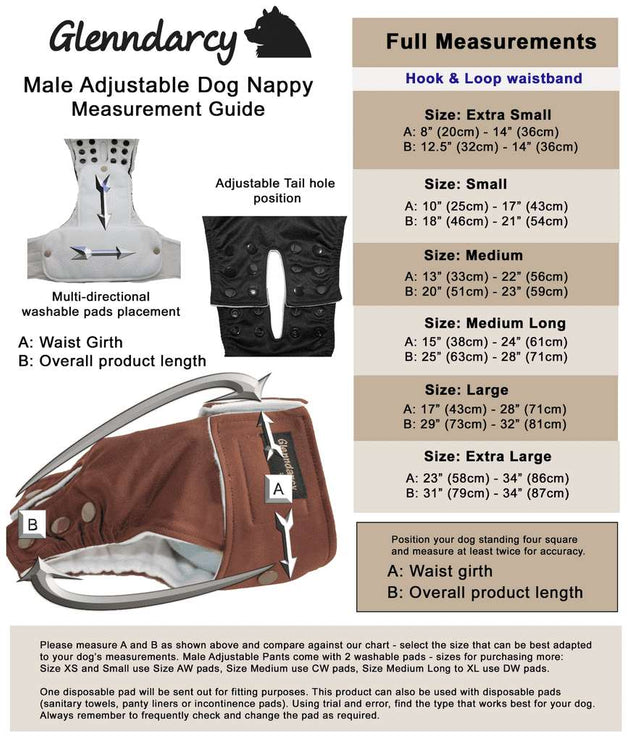 Male Adjustable Nappy
