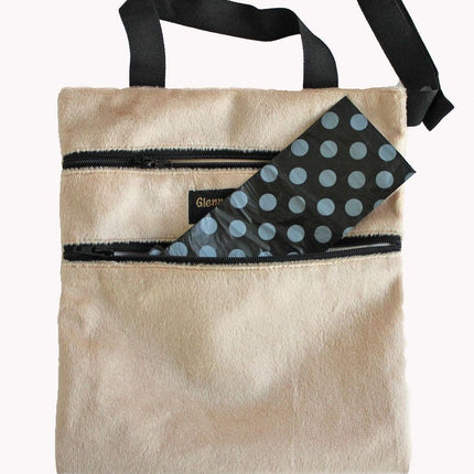 Earth Echo - Waterproof Dog Walking MucBag | Crossbody Bag with Two Zipped Pockets