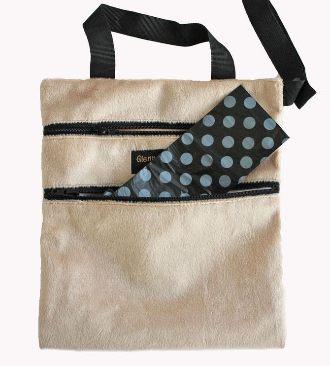 Earth Echo - Waterproof Dog Walking MucBag | Crossbody Bag with Two Zipped Pockets