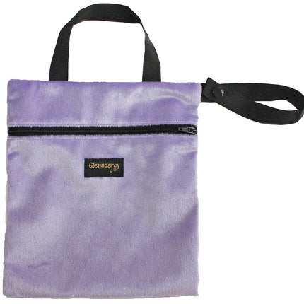 Lavender Minkie Waterproof Dog Walking Accessory Bag - Clip on Style