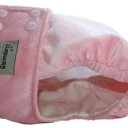 Pink Minkie Female Dog Pants - NO TAILHOLE - Poppers