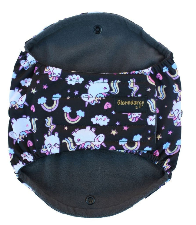 Unicorns Diamond Male Dog Belly Band